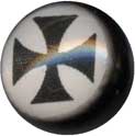 Acryl Piercingschmuck Kugel