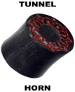 Horn Ohr Piercing Plug