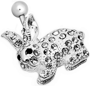echt_silber_bauchnabel_piercing_hase
