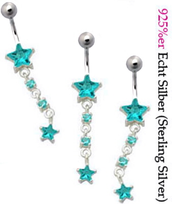 925 er Echt Silber Piercingschmuck