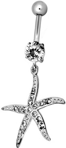 silber_bauchnabel_piercing_seestern