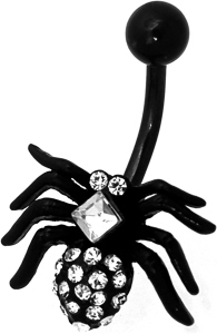 spinne_bauchnabelpiercing
