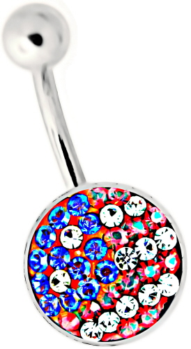 weiss_blau_rot_kristall_bauchnabelpiercing