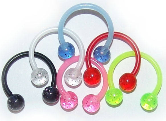 50 Stück Klare Piercing Retainer - Unsichtbare Platzhalter Für Nase, Zunge, Lippen