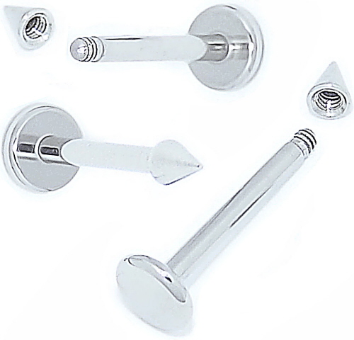 ORAZIO 18-teiliges Piercing Set - Chirurgenstahl Helix & Nasenpiercing | Mit Zirkonsteinen