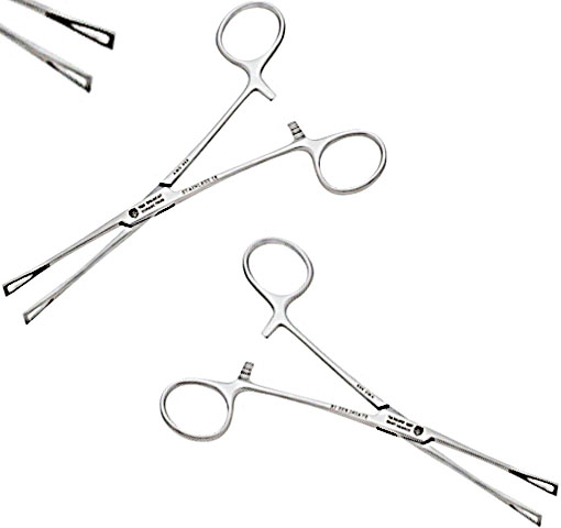 Ringöffnungszange 5,22 Zoll Aus Edelstahl 316L - Für Piercing-Ringe 5-22mm Mit Gebogener Spitze